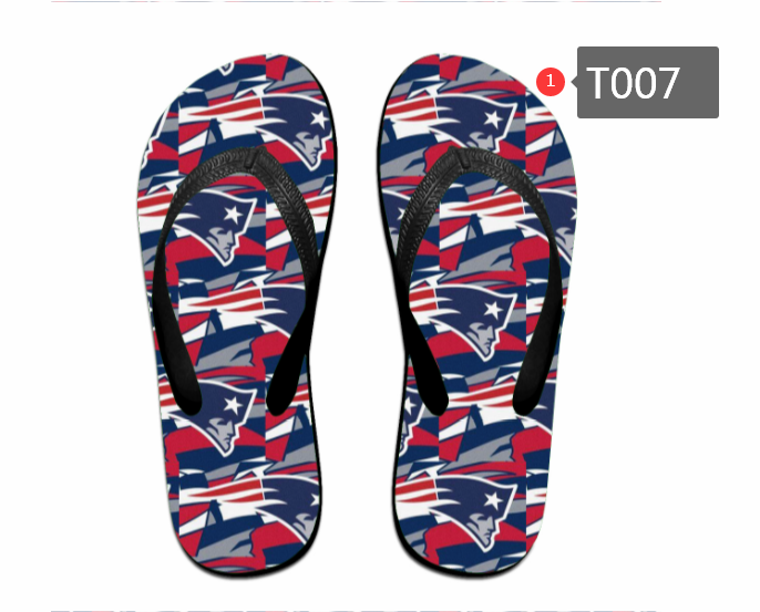 All Sizes New England Patriots Flip Flops T007(Pls check description for details)